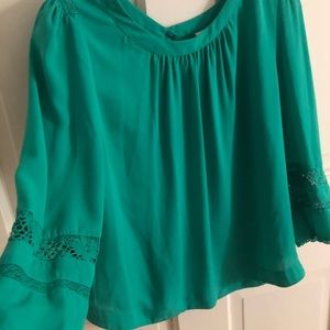 Emerald Green Top